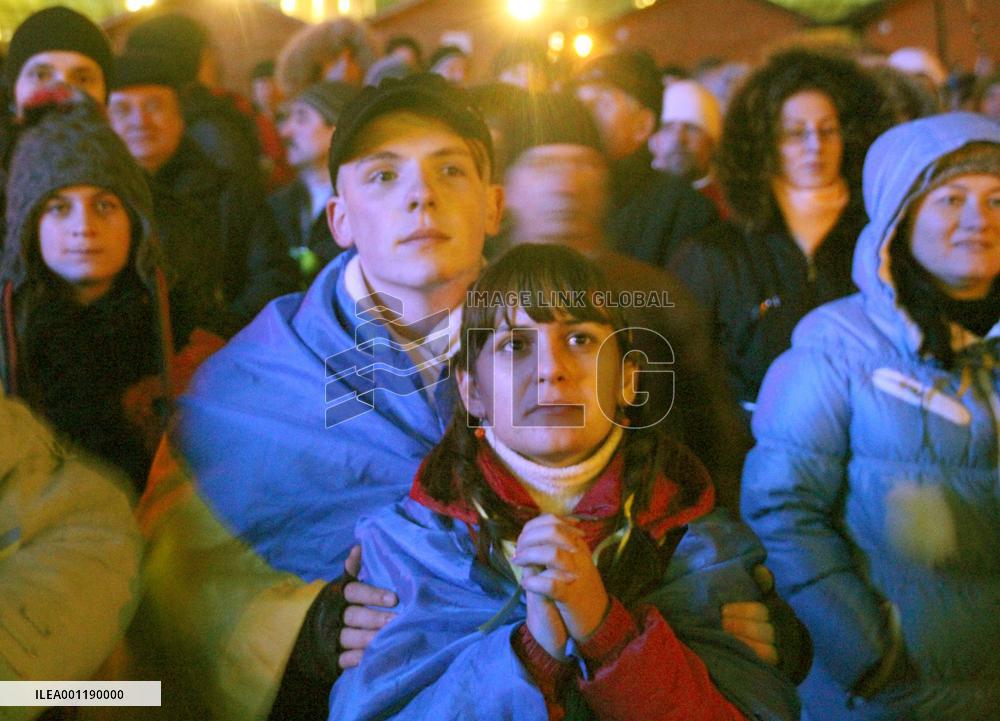Demonstration in Ukraine