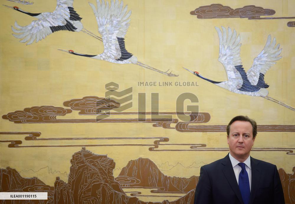 British premier in China