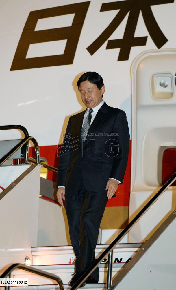 Crown prince returns home from Mandela memorial