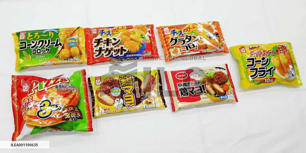 Pesticide residue in frozen food products