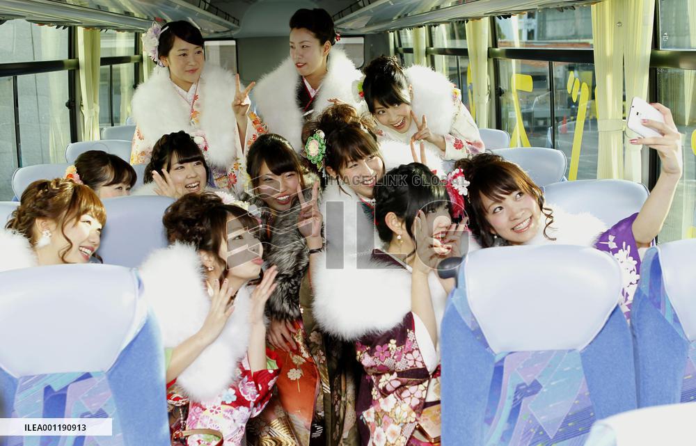 Coming of age event for tour guides