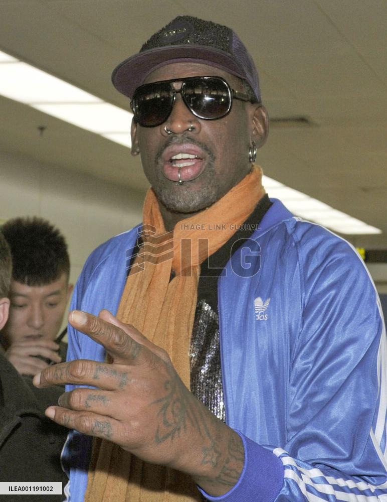 Rodman wraps up N. Korea visit