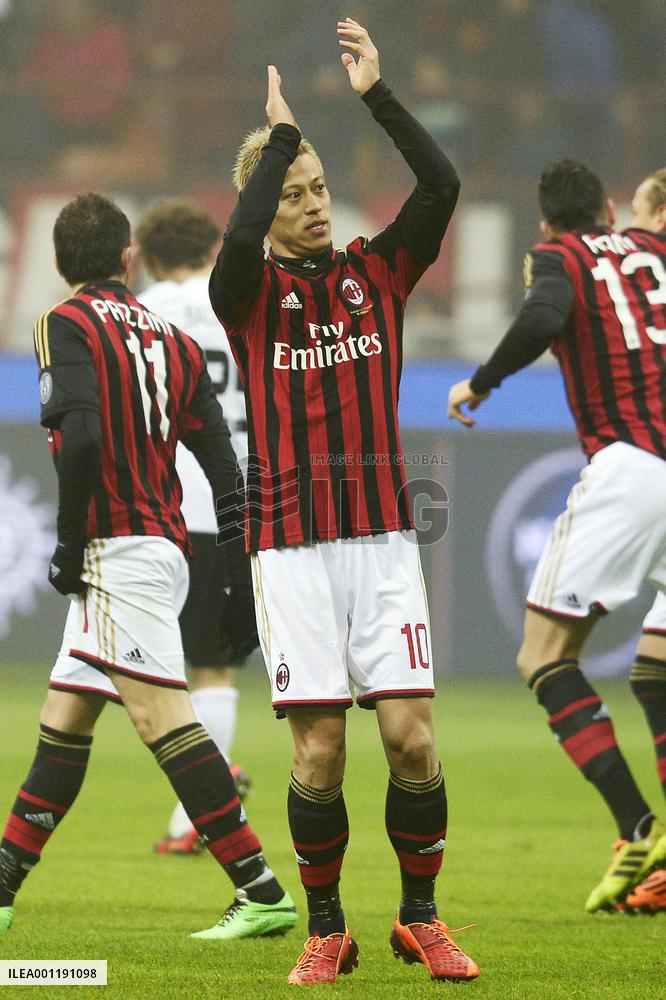 Honda scores at AC Milan