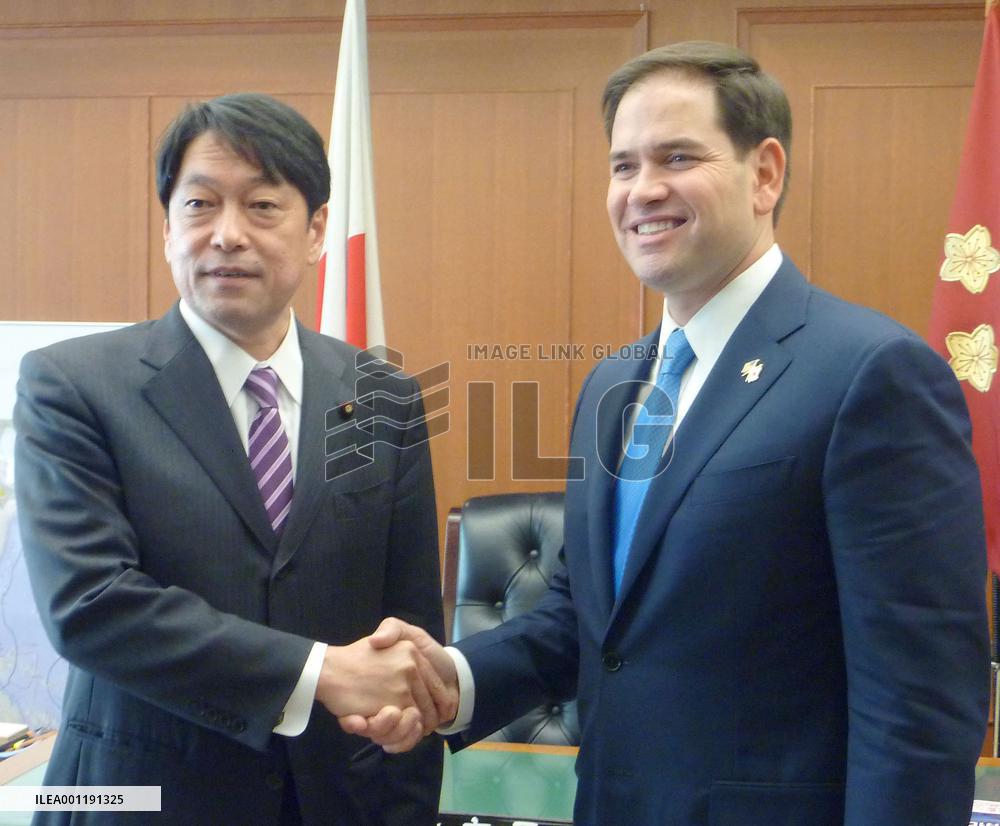 U.S. Sen. Rubio in Japan