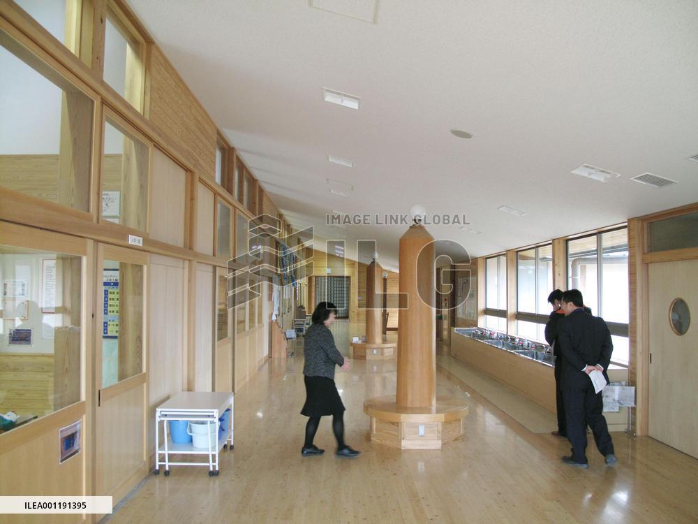 Construction of wooden school buildings increasing