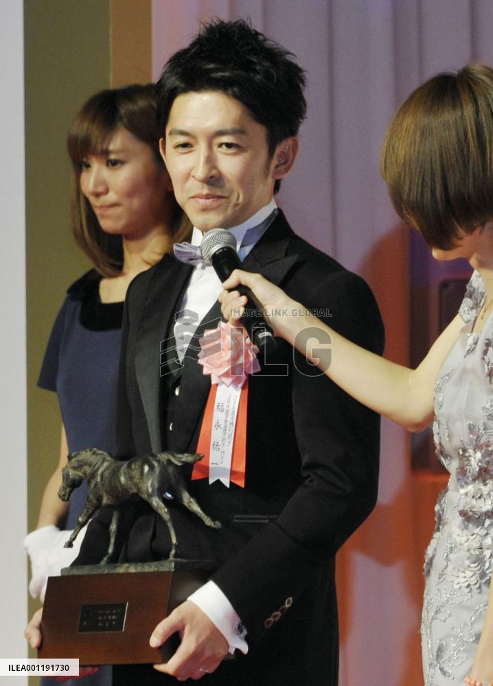 Japanese jockey Fukunaga wins JRA best rider award