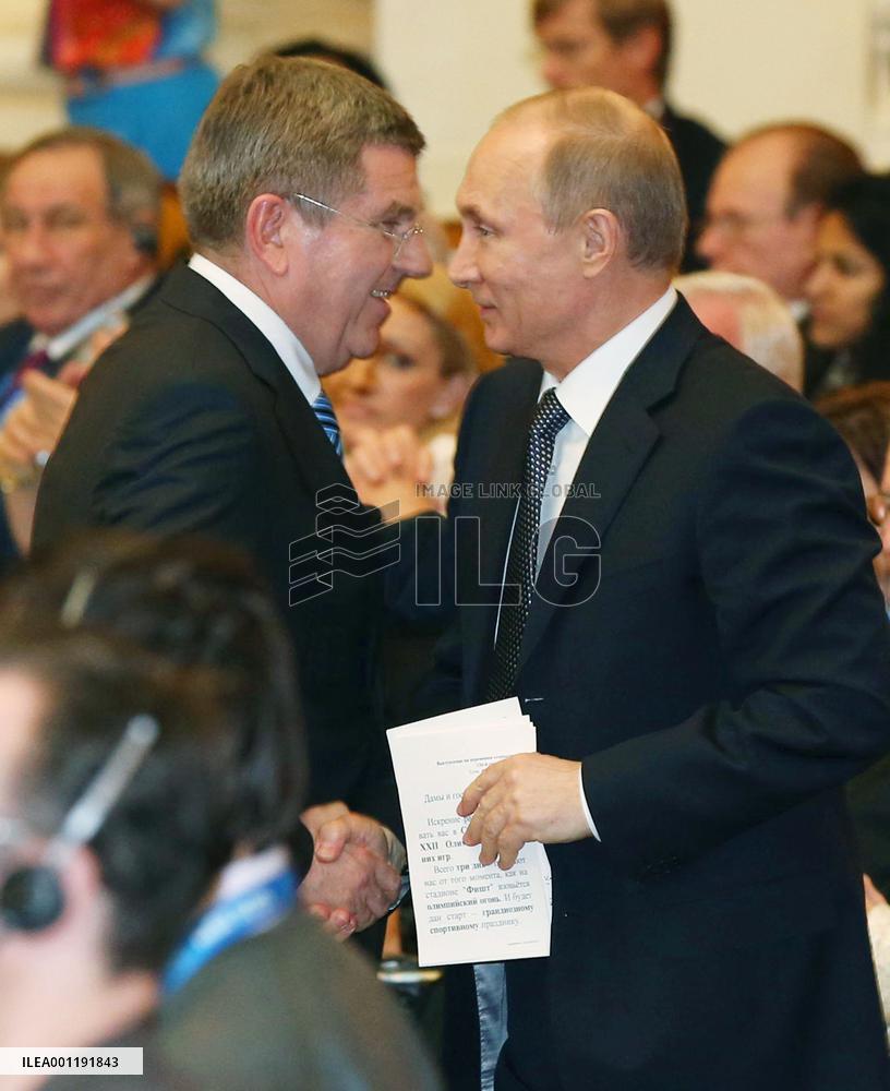 IOC session in Sochi