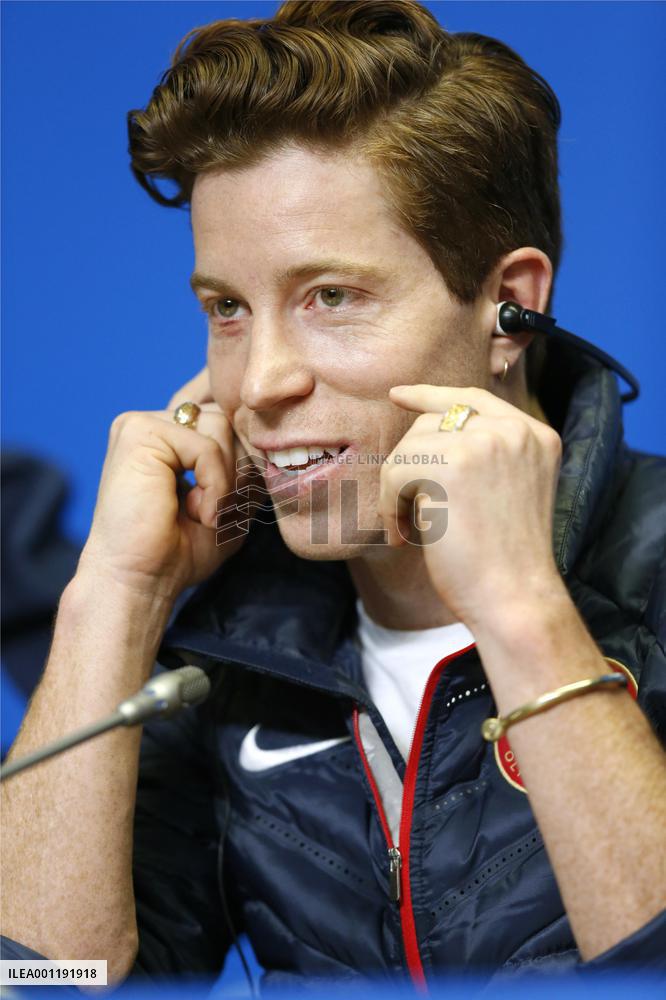 Shaun White in Sochi