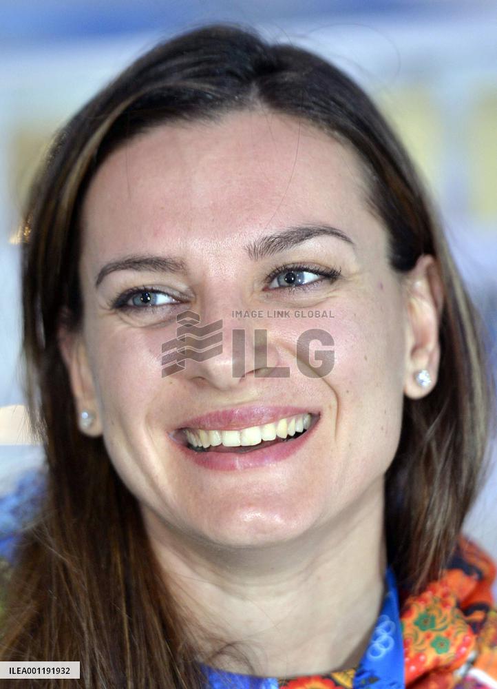 Olympic Village Mayor Isinbaeva