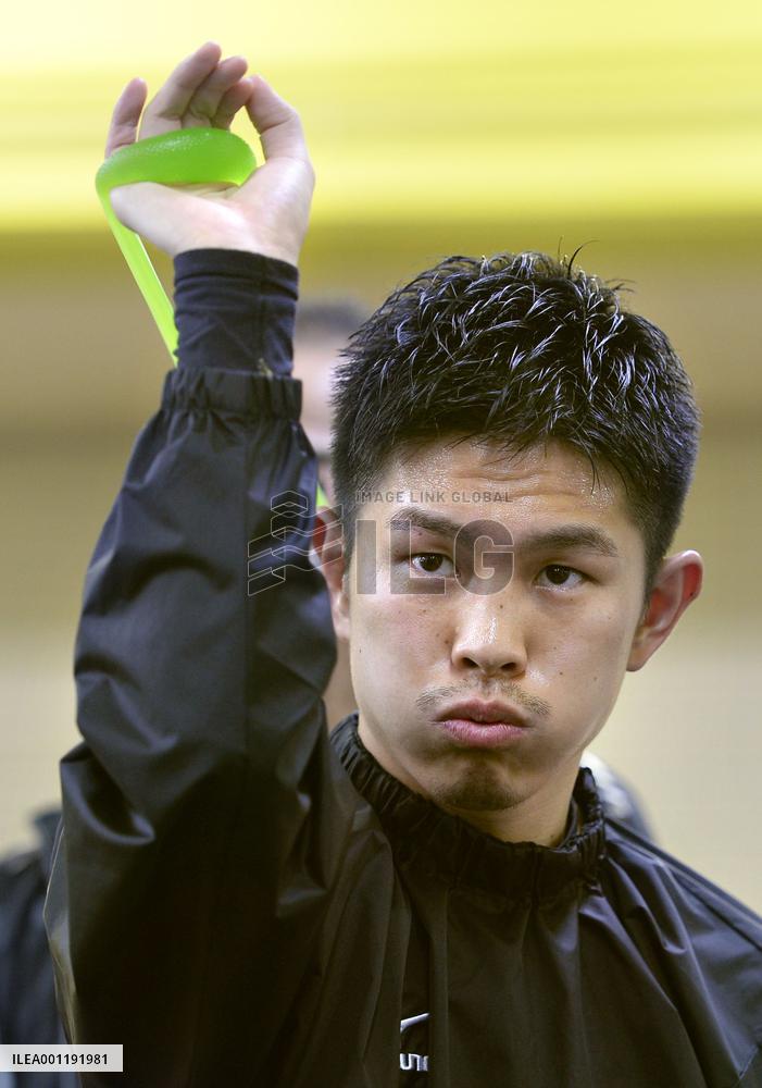 WBA champ Ioka begins full-fledged practice