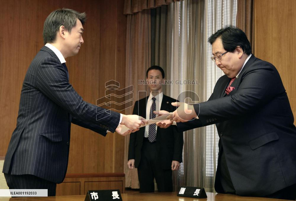 Osaka Mayor Hashimoto