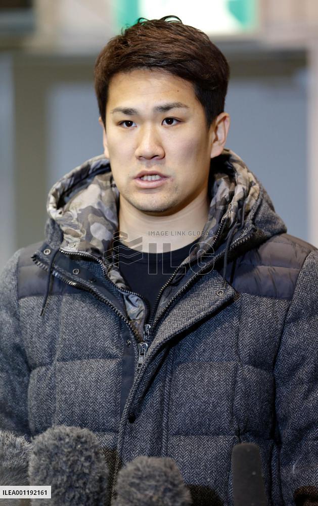 Tanaka to leave for New York on Feb. 9 for playing in MLB