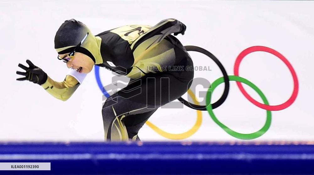Japan skater Fujimura in women's 3,000m at Sochi