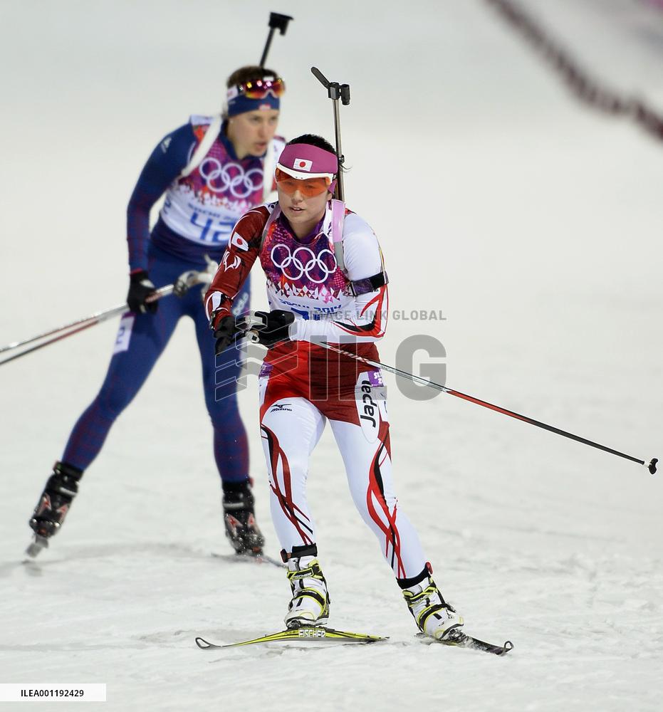 Japan's F. Suzuki 39th in women's biathlon 7.5km sprint