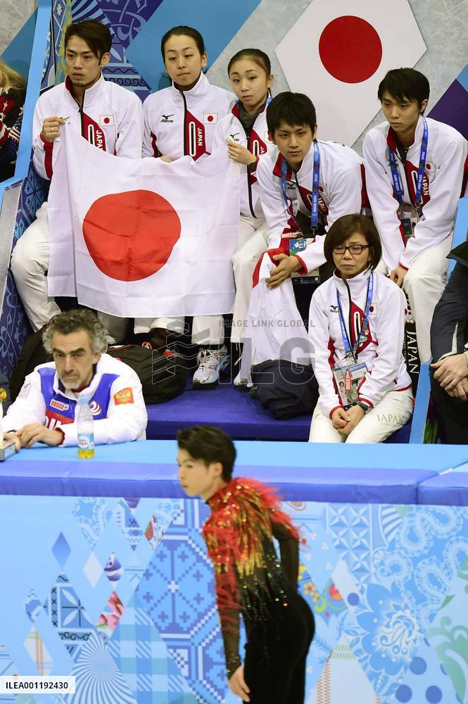 Japan's Machida 3rd in men's free skating of team event