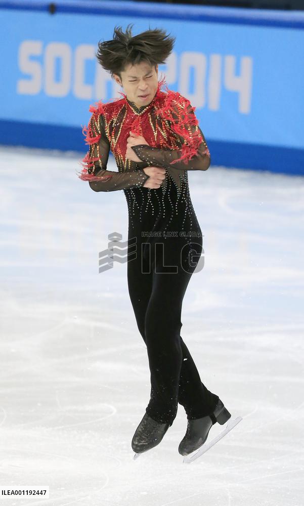 Japan's Machida 3rd in men's free skating of team event