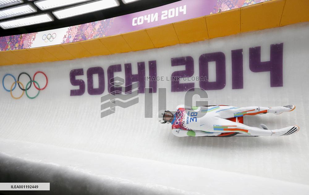Keshavan in men's singles luge