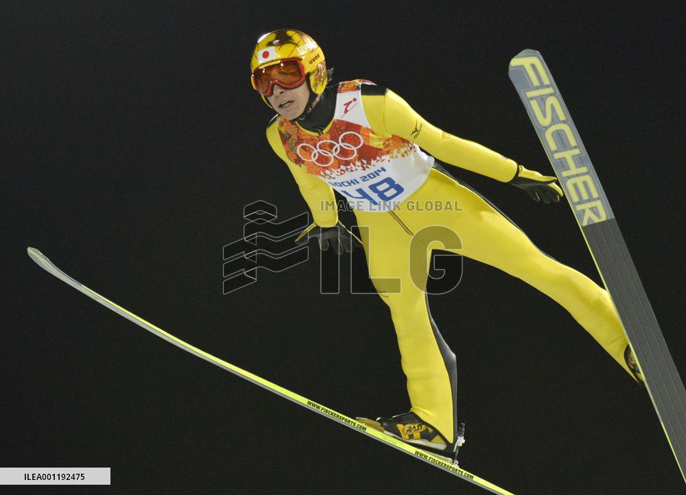 Japan's Kasai finishes 8th in men's normal hill