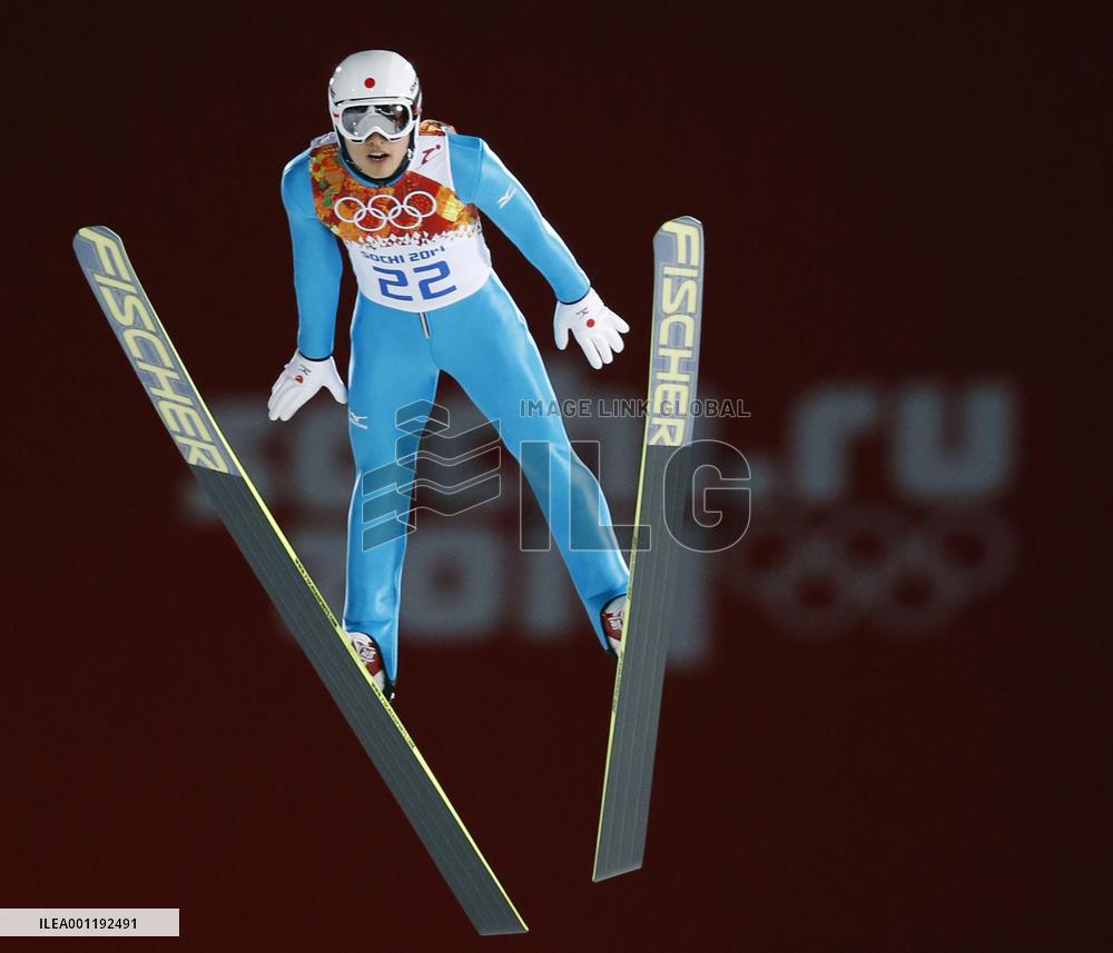 Men's normal hill at Sochi Games
