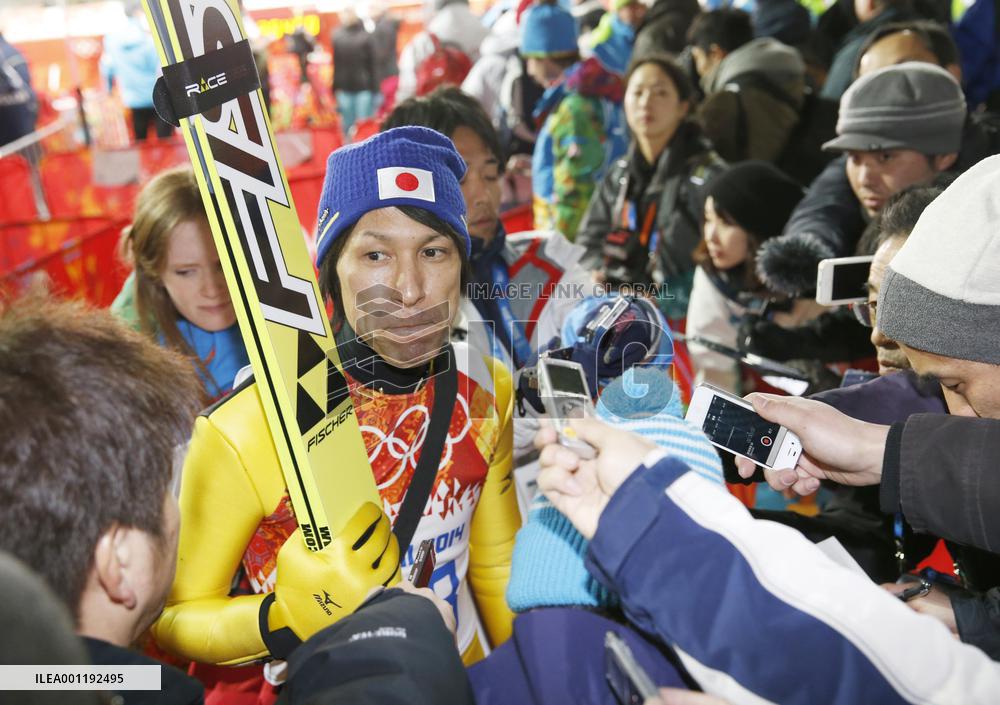 Men's normal hill at Sochi Games