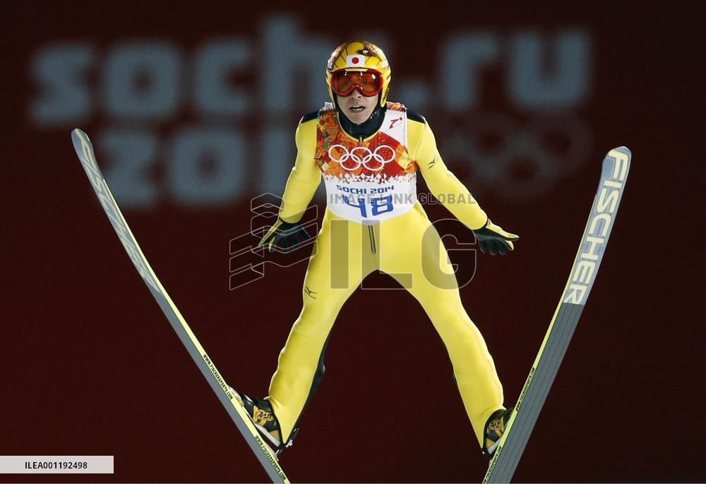 Men's normal hill at Sochi Games