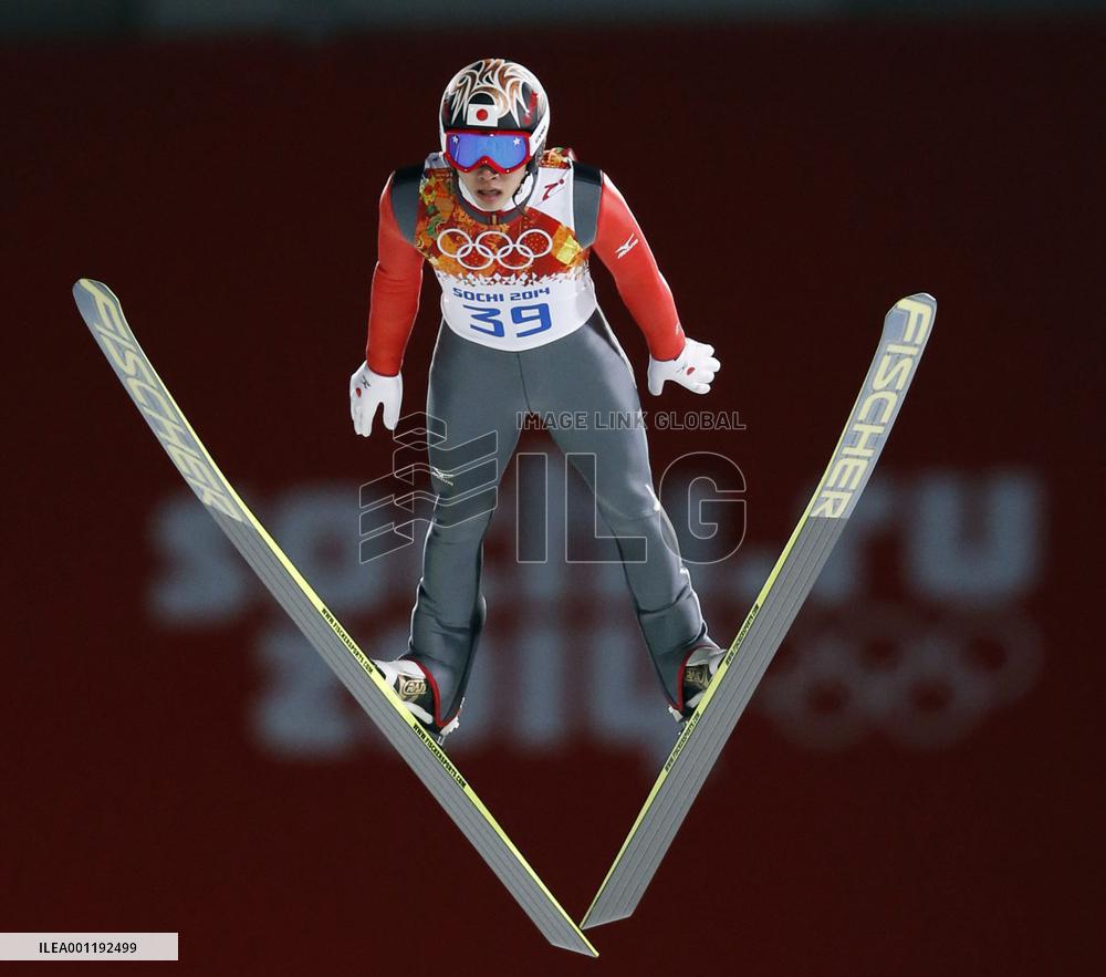 Men's normal hill at Sochi Games
