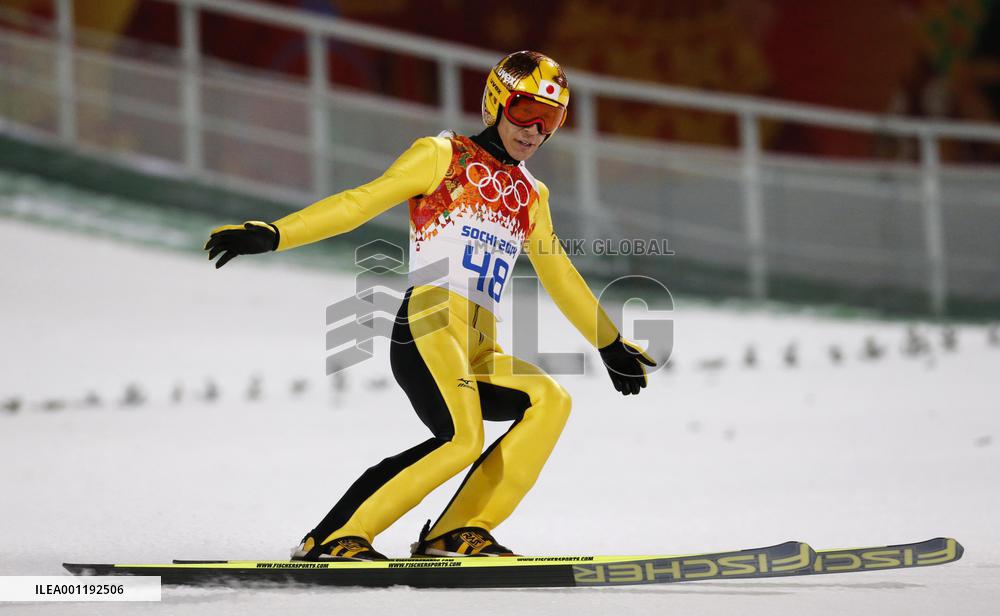 Men's normal hill at Sochi Games