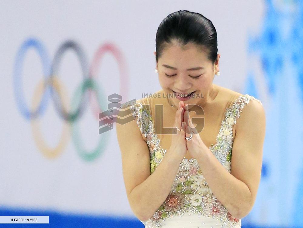 Japan's Suzuki 4th in women's free skating of team event