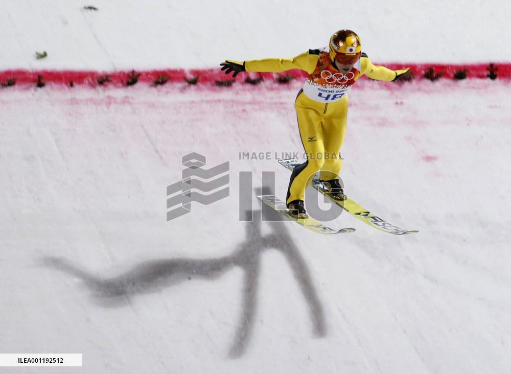 Men's normal hill at Sochi Games