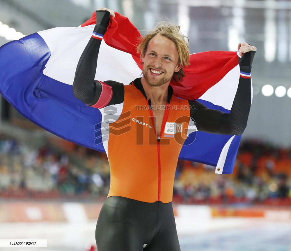 Mulder wins men's 500m speed skating in Sochi