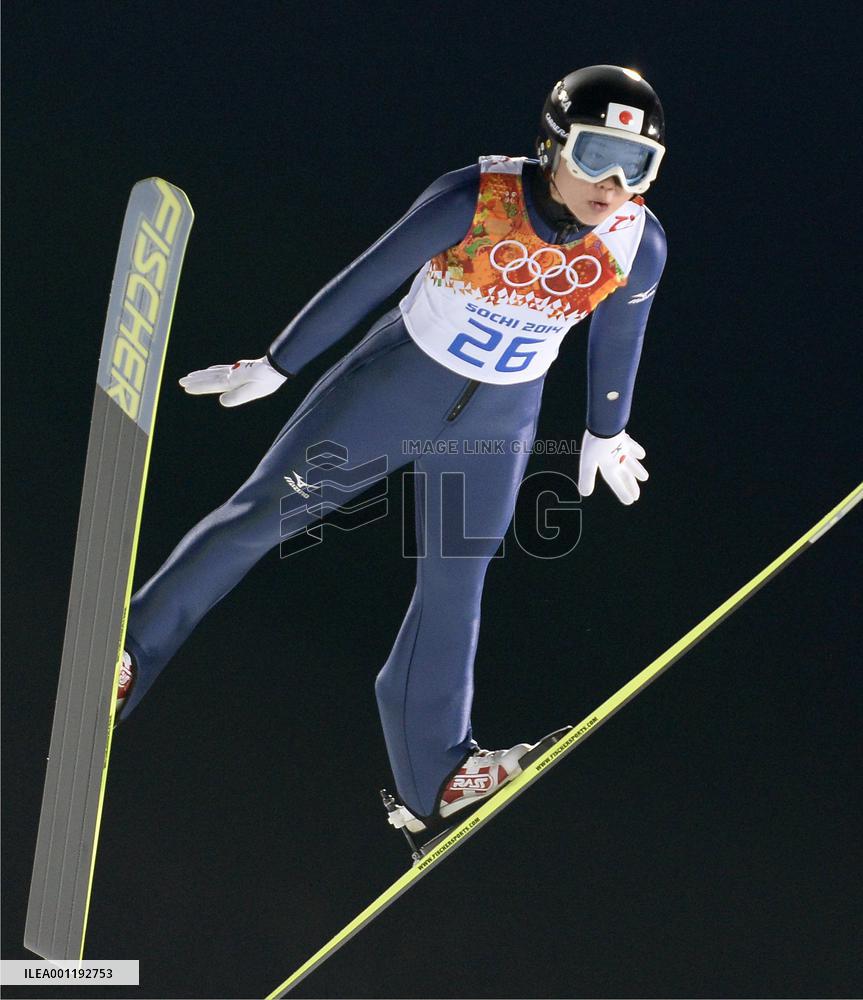 Japan's Ito soars in 1st round of women's normal hill