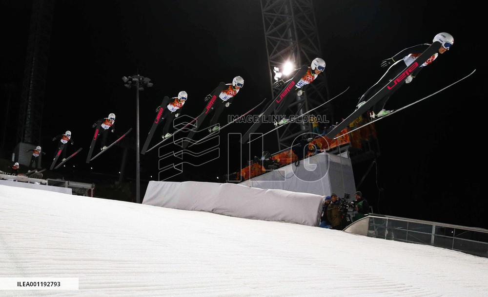 Japan's Takanashi jumps in 1st round of women's normal hill