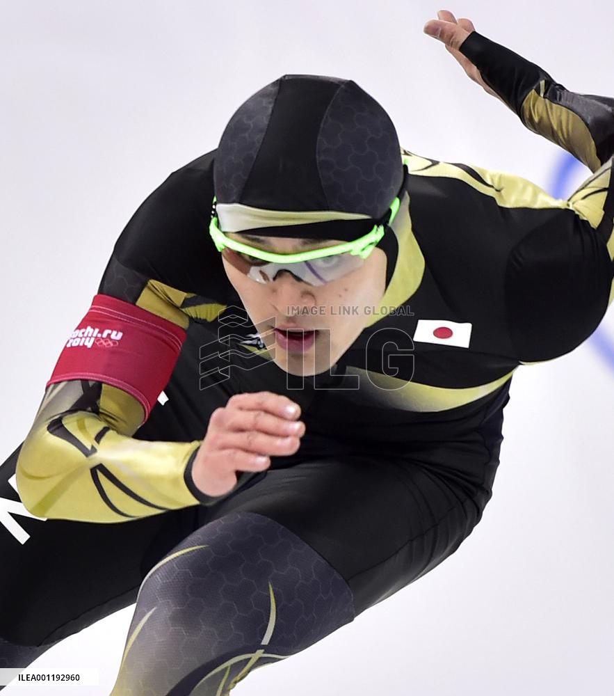 Japan's Yamanaka 36th in men's 1000m speed skating