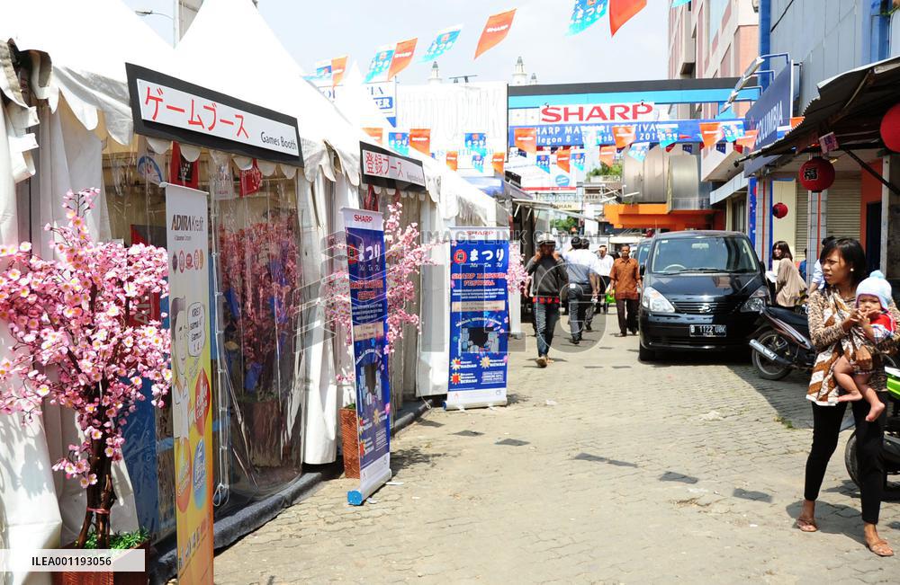 Sharp holds promotional event in Cilegon, Indonesia