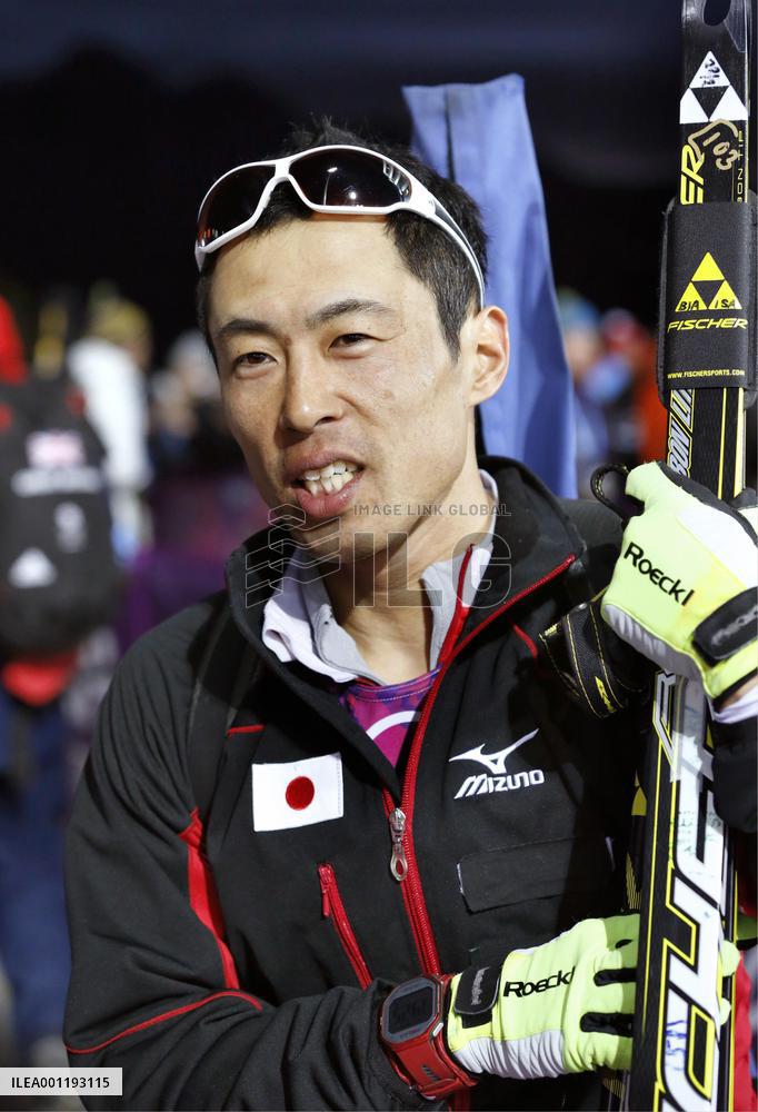 Japan's Isa finishes 84th in men's biathlon 20km