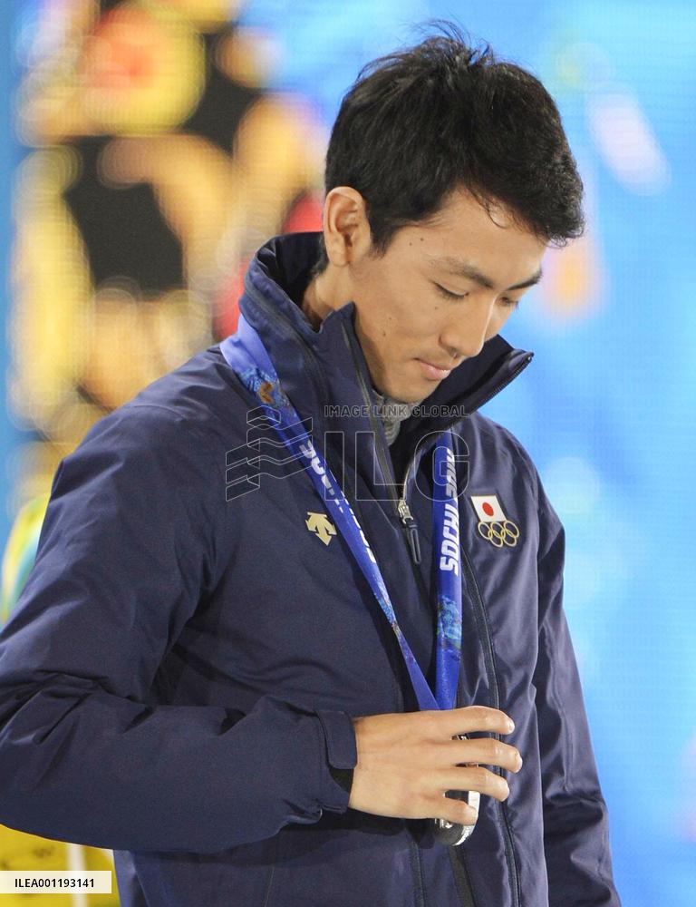 Japan's Nordic combined runner-up Watabe looks at silver medal