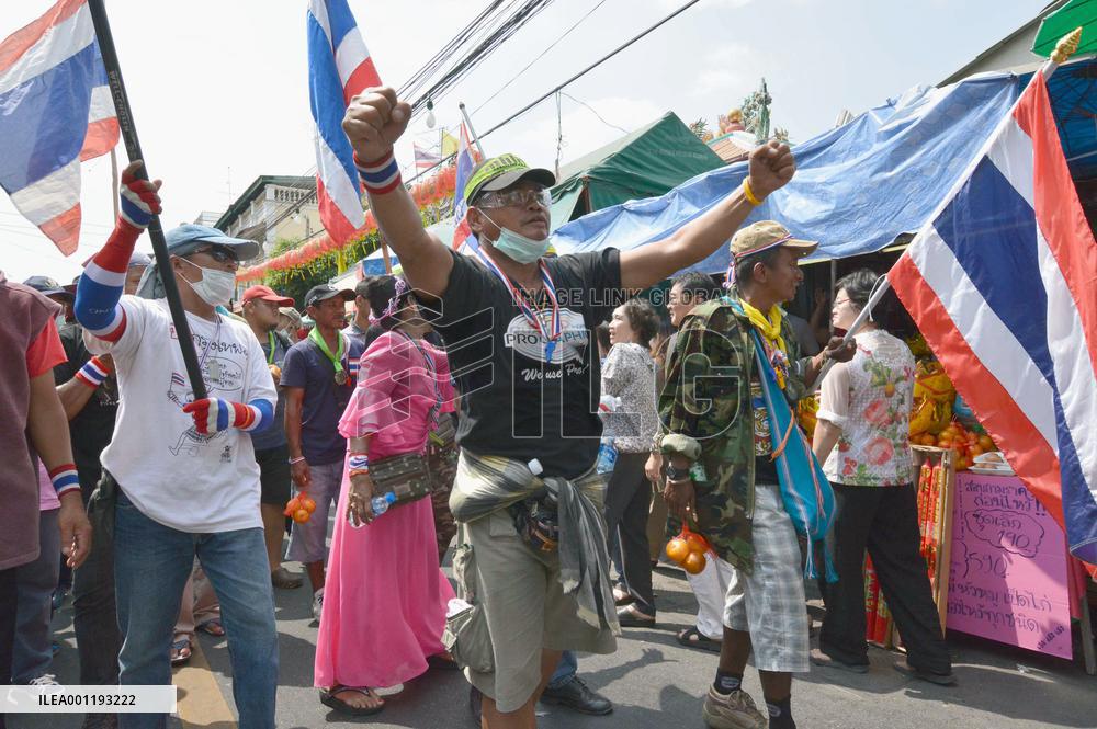 Demonstration in Thailand