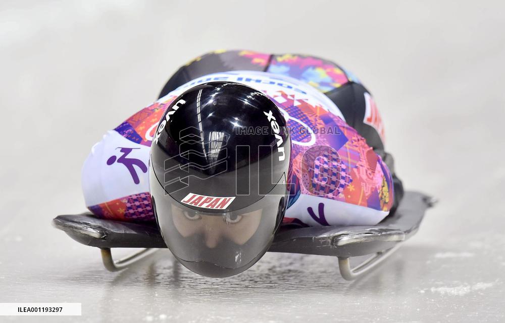 Japan's Komuro in women's skeleton in Sochi