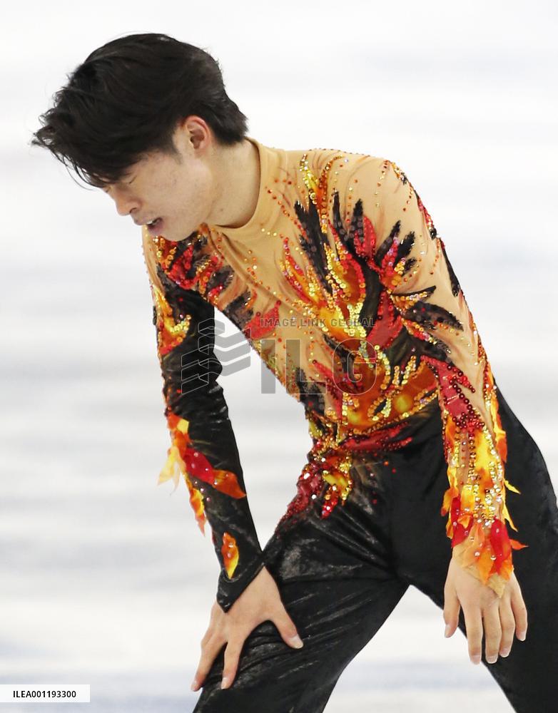 Japan's Machida in men's free skate