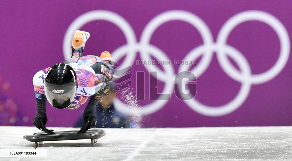 Japan's Komuro 19th in women's skeleton