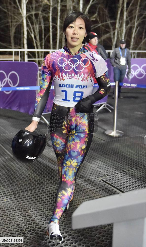 Japan's Komuro 19th in women's skeleton