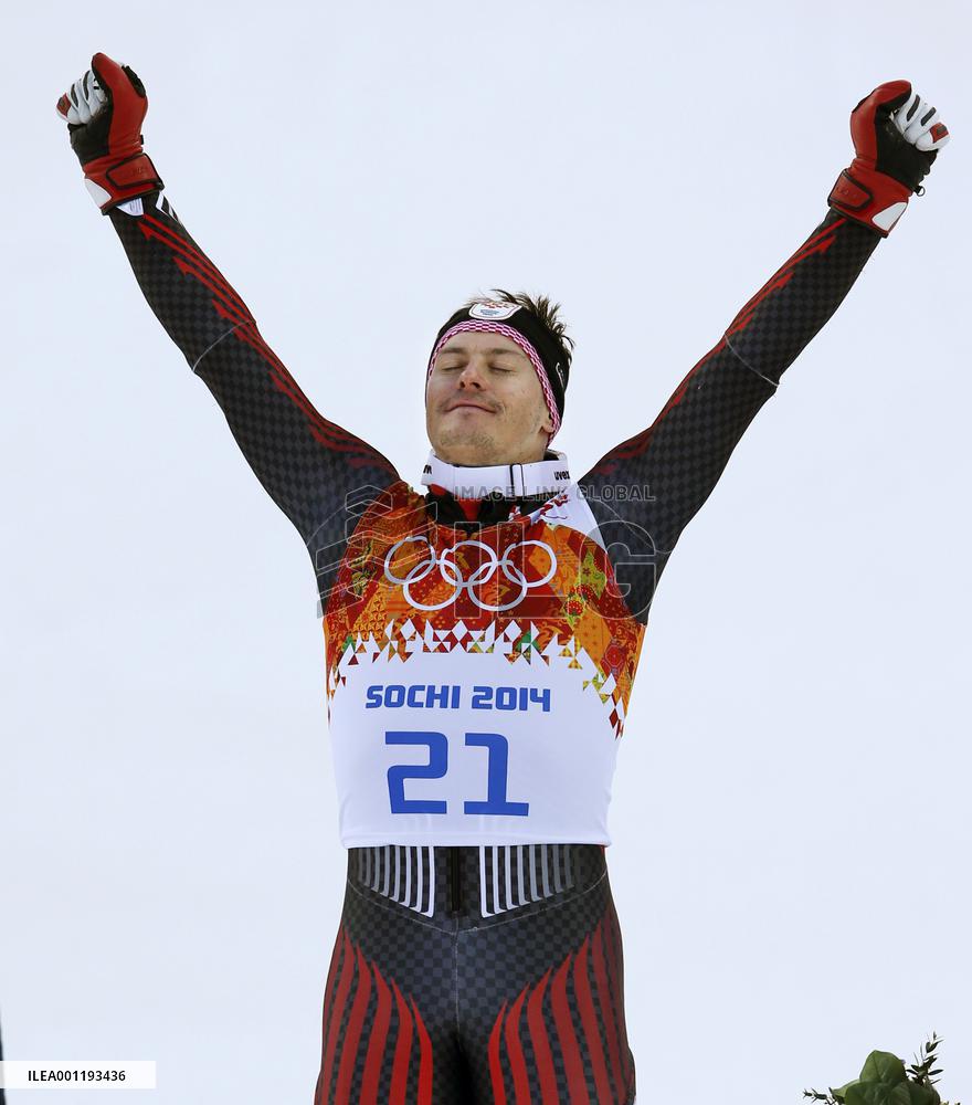 Croatia's Ivica takes silver in men's super combined