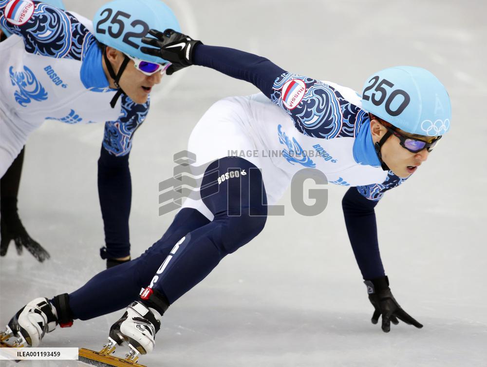 Russia's An wins gold in men's 1,000m short track