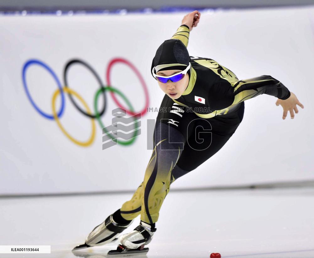 Japan's Oshigiri 22nd in women's 1500m speed skating