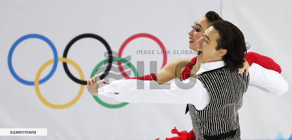 Japan ice dance pair's performance at Sochi