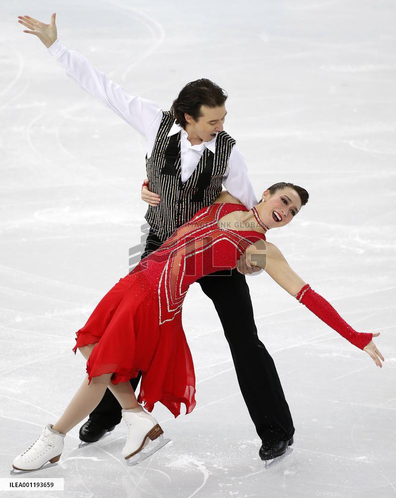 Japan ice dance pair's performance at Sochi