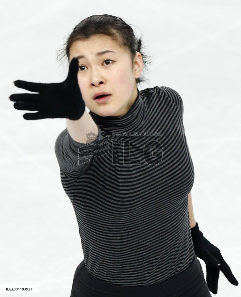 Japan's Murakami prepares for women's short program