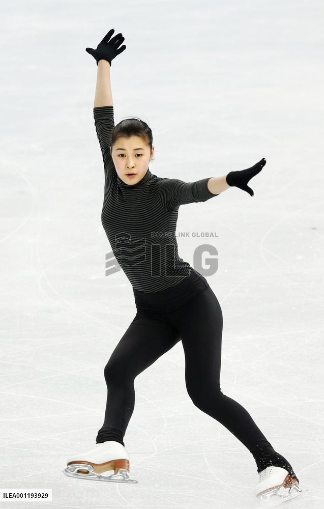 Japan's Murakami prepares for women's short program