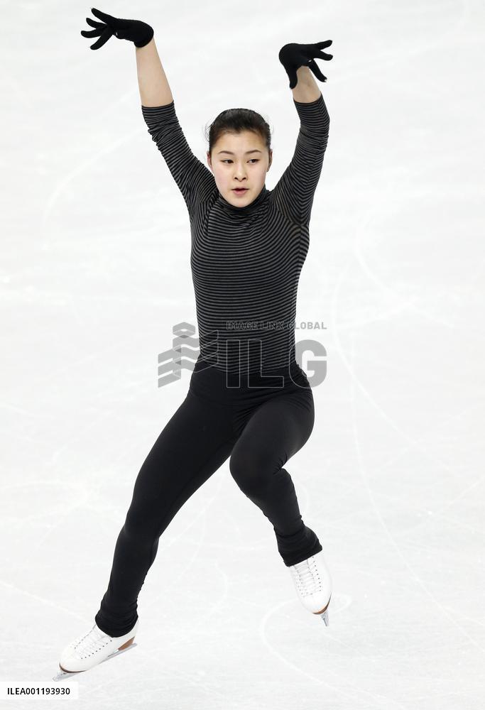 Japan's Murakami prepares for women's short program