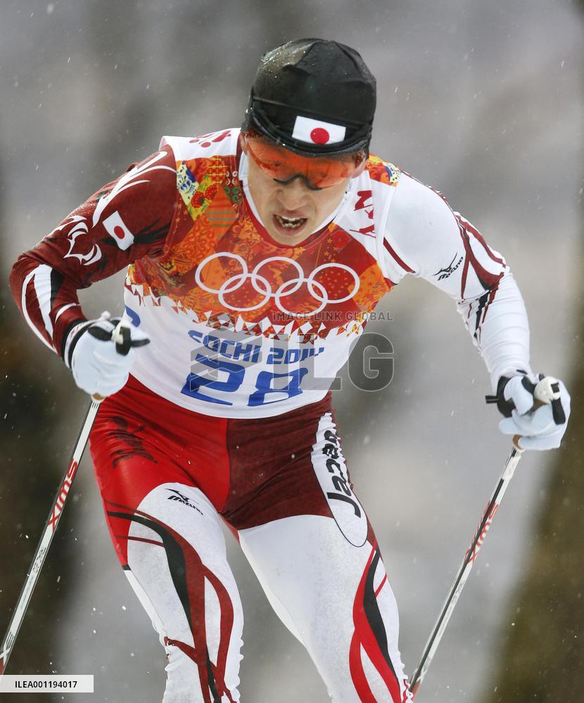 Japan's Nagai in Nordic combined large hill
